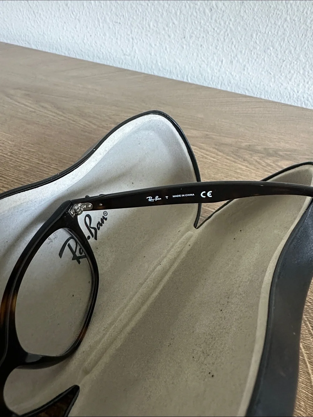 Ray-Ban Tortoiseshell Frame Optical Glasses - Dark Brown